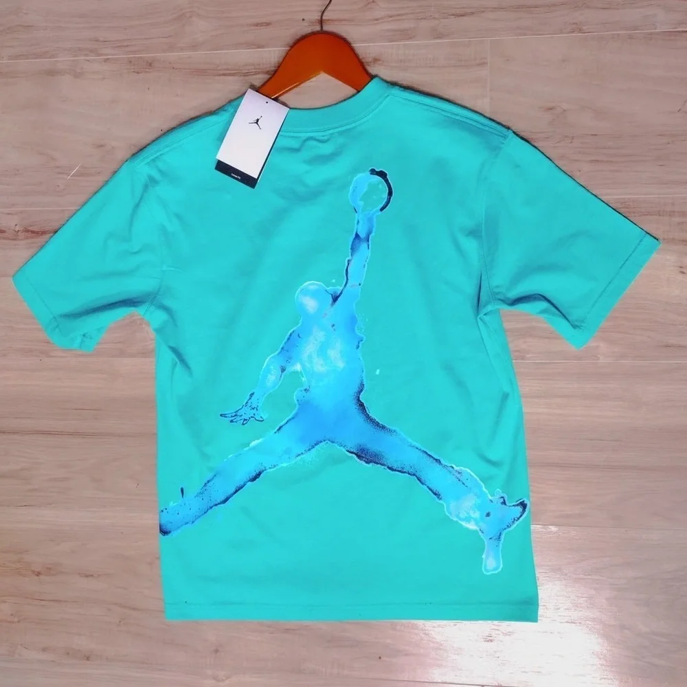 Jordan Men's green Short Sleeve Tee size XS brand new W tags